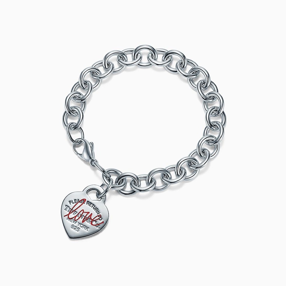 Tiffany and Co red Love bracelet